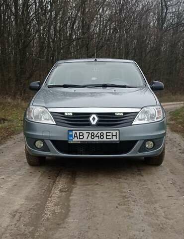 Синий Рено Логан, объемом двигателя 1.39 л и пробегом 267 тыс. км за 4300 $, фото 1 на Automoto.ua