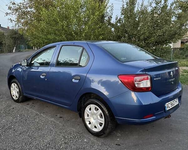 Синій Рено Логан, об'ємом двигуна 1.15 л та пробігом 122 тис. км за 5700 $, фото 1 на Automoto.ua