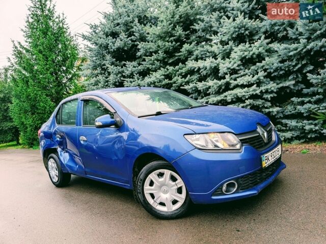 Синий Рено Логан, объемом двигателя 1.15 л и пробегом 180 тыс. км за 2450 $, фото 1 на Automoto.ua
