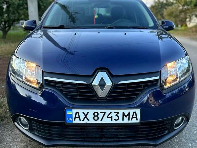 Синий Рено Логан, объемом двигателя 1.6 л и пробегом 218 тыс. км за 5900 $, фото 1 на Automoto.ua
