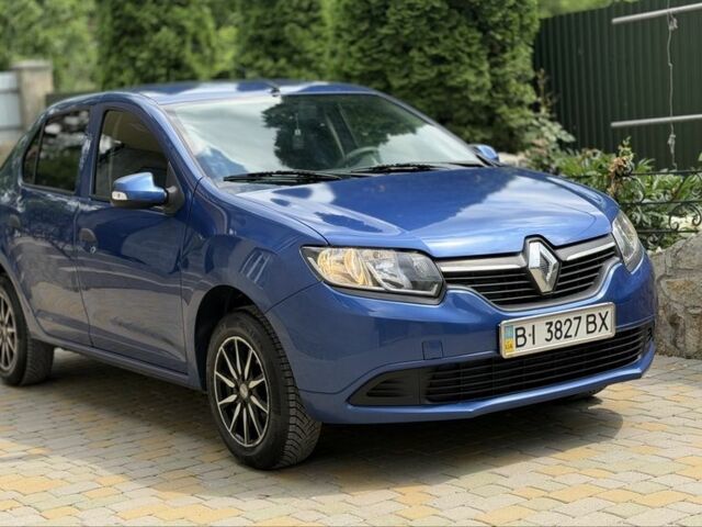 Синий Рено Логан, объемом двигателя 1.1 л и пробегом 189 тыс. км за 3900 $, фото 1 на Automoto.ua