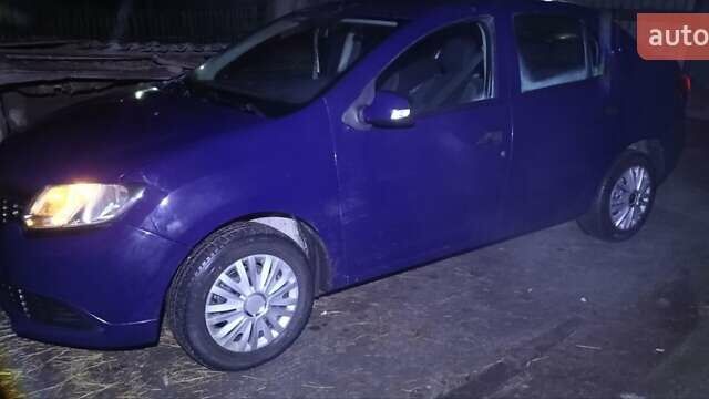Синій Рено Логан, об'ємом двигуна 1.6 л та пробігом 163 тис. км за 6700 $, фото 1 на Automoto.ua