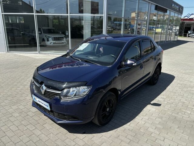 Синий Рено Логан, объемом двигателя 1.6 л и пробегом 220 тыс. км за 5500 $, фото 1 на Automoto.ua
