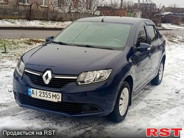 Синий Рено Логан, объемом двигателя 1.6 л и пробегом 181 тыс. км за 6300 $, фото 1 на Automoto.ua