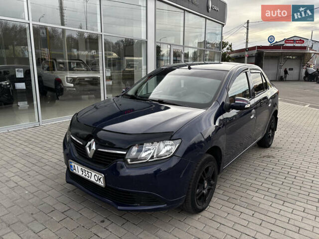 Синий Рено Логан, объемом двигателя 1.6 л и пробегом 209 тыс. км за 6300 $, фото 1 на Automoto.ua