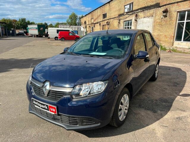 Синий Рено Логан, объемом двигателя 1.6 л и пробегом 132 тыс. км за 5990 $, фото 1 на Automoto.ua