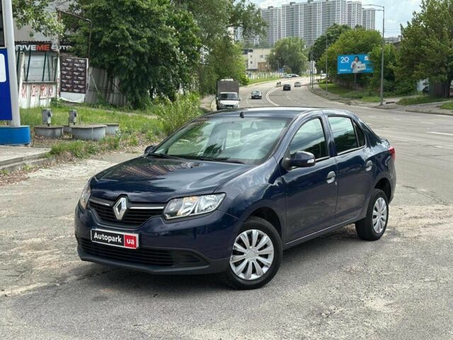 Синий Рено Логан, объемом двигателя 1.6 л и пробегом 135 тыс. км за 5990 $, фото 1 на Automoto.ua