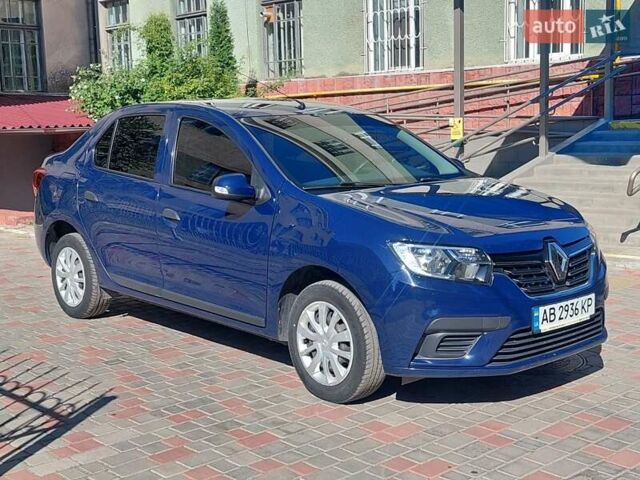 Синій Рено Логан, об'ємом двигуна 1 л та пробігом 90 тис. км за 7900 $, фото 1 на Automoto.ua