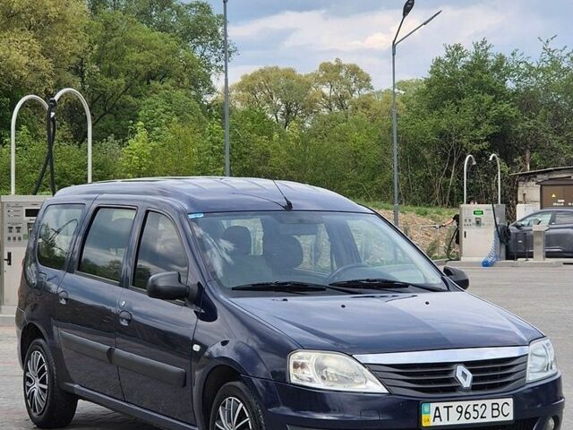 Синий Рено Логан, объемом двигателя 1.46 л и пробегом 286 тыс. км за 4500 $, фото 1 на Automoto.ua