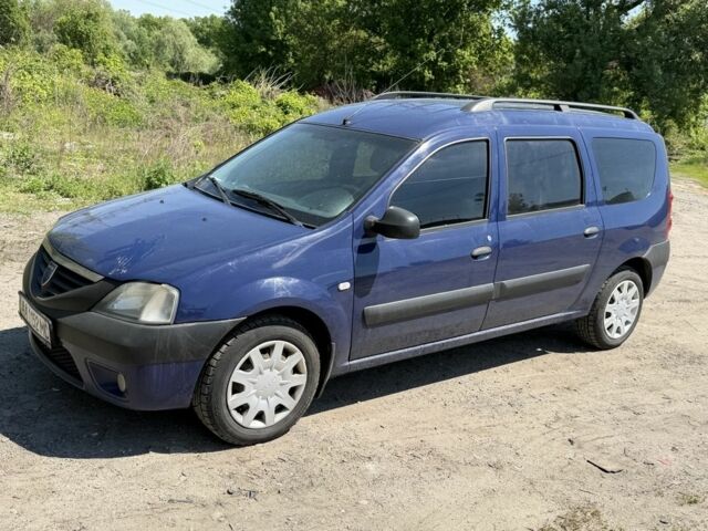 Синій Рено Логан, об'ємом двигуна 1 л та пробігом 370 тис. км за 3700 $, фото 1 на Automoto.ua