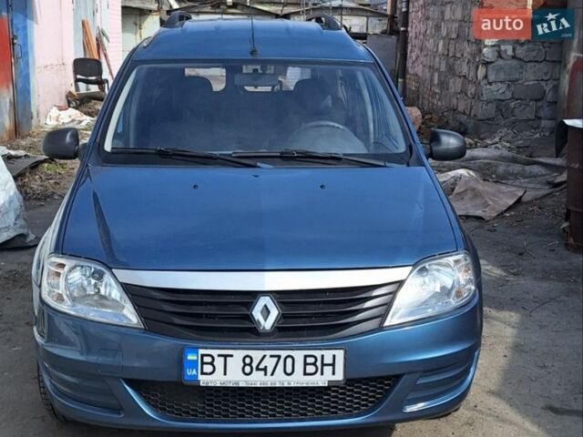 Синій Рено Логан, об'ємом двигуна 1.6 л та пробігом 151 тис. км за 5100 $, фото 1 на Automoto.ua