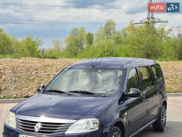 Синий Рено Логан, объемом двигателя 1.46 л и пробегом 286 тыс. км за 4300 $, фото 1 на Automoto.ua