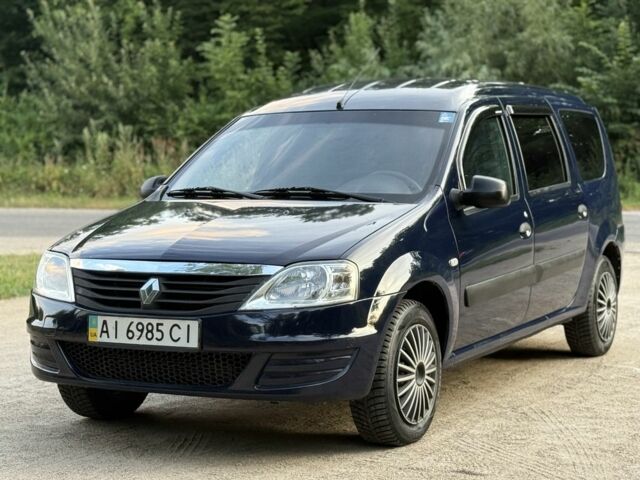Синий Рено Логан, объемом двигателя 1.5 л и пробегом 238 тыс. км за 4898 $, фото 1 на Automoto.ua
