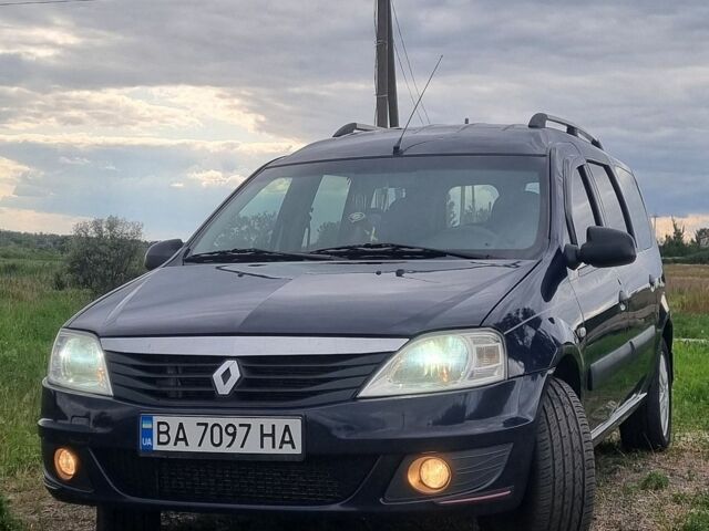 Синий Рено Логан, объемом двигателя 1.46 л и пробегом 221 тыс. км за 5600 $, фото 1 на Automoto.ua