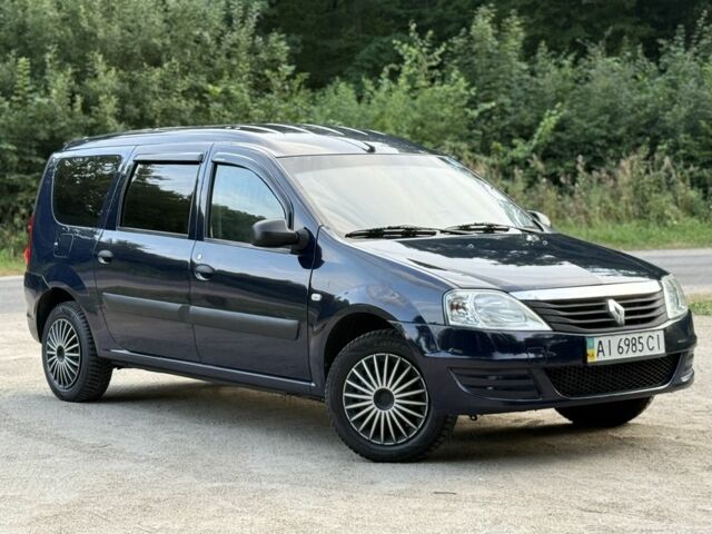 Синий Рено Логан, объемом двигателя 1.5 л и пробегом 238 тыс. км за 4924 $, фото 1 на Automoto.ua