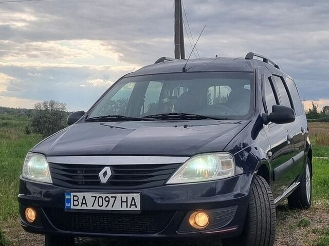 Синий Рено Логан, объемом двигателя 1.46 л и пробегом 221 тыс. км за 5600 $, фото 1 на Automoto.ua