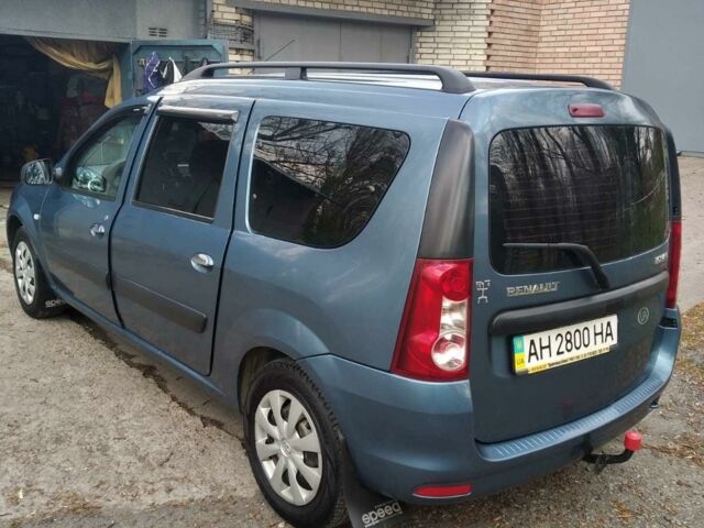 Синій Рено Логан, об'ємом двигуна 1.6 л та пробігом 190 тис. км за 7200 $, фото 1 на Automoto.ua