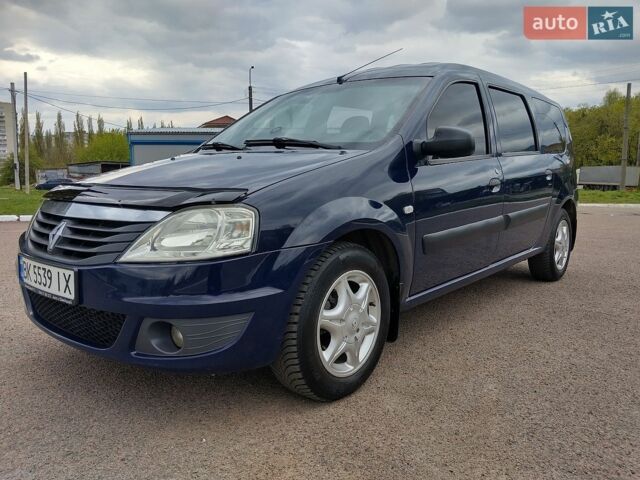 Синий Рено Логан, объемом двигателя 1.46 л и пробегом 333 тыс. км за 4999 $, фото 1 на Automoto.ua