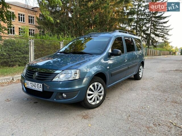 Синій Рено Логан, об'ємом двигуна 1.6 л та пробігом 92 тис. км за 5300 $, фото 1 на Automoto.ua