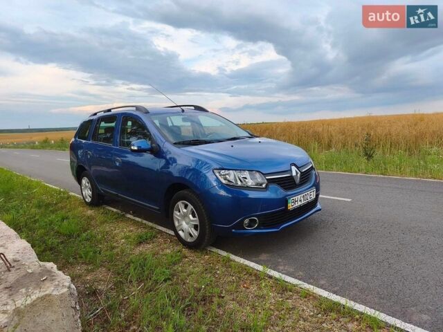 Синий Рено Логан, объемом двигателя 1.46 л и пробегом 8 тыс. км за 11400 $, фото 1 на Automoto.ua