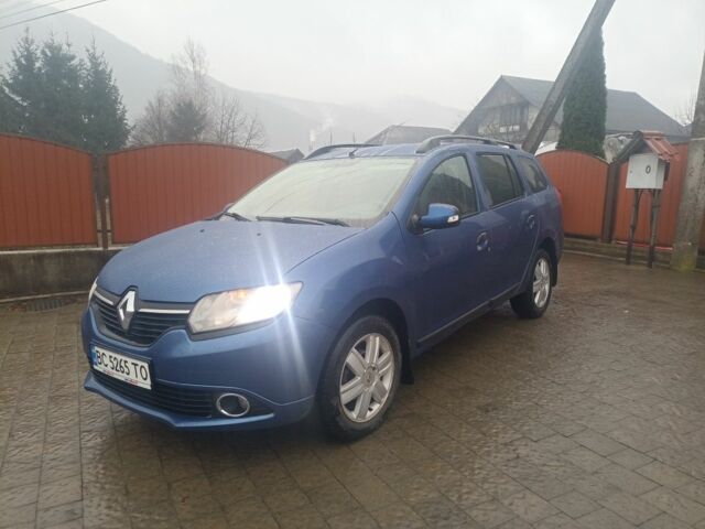 Синий Рено Логан, объемом двигателя 1.5 л и пробегом 289 тыс. км за 6350 $, фото 1 на Automoto.ua