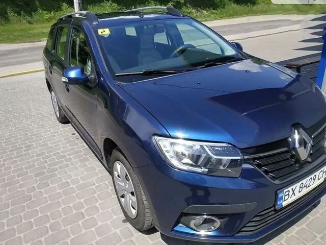 Синий Рено Логан, объемом двигателя 1.5 л и пробегом 49 тыс. км за 11975 $, фото 1 на Automoto.ua