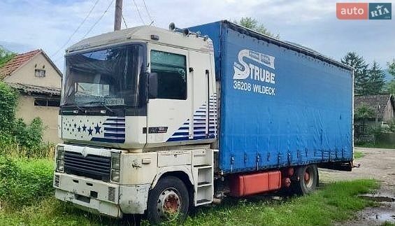 Белый Рено Магнум, объемом двигателя 12.02 л и пробегом 950 тыс. км за 4000 $, фото 1 на Automoto.ua