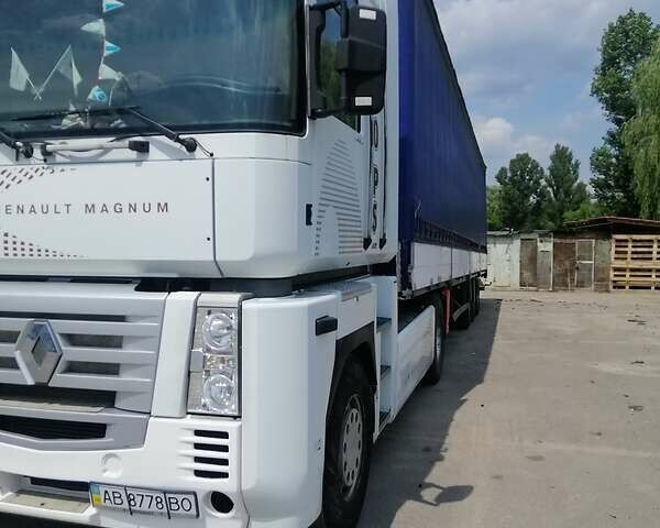 Белый Рено Магнум, объемом двигателя 12 л и пробегом 960 тыс. км за 17300 $, фото 1 на Automoto.ua