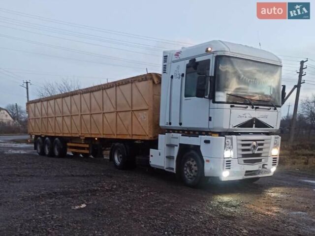 Белый Рено Магнум, объемом двигателя 11.9 л и пробегом 600 тыс. км за 7500 $, фото 1 на Automoto.ua