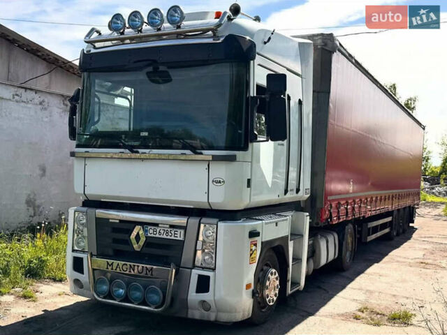 Белый Рено Магнум, объемом двигателя 12.8 л и пробегом 1 тыс. км за 27000 $, фото 1 на Automoto.ua