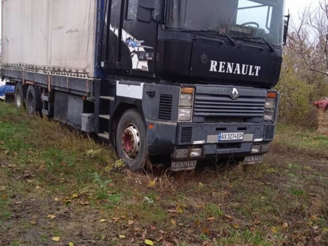Черный Рено Магнум, объемом двигателя 12.02 л и пробегом 560 тыс. км за 6900 $, фото 1 на Automoto.ua