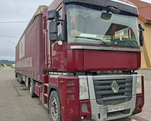 Красный Рено Магнум, объемом двигателя 12.5 л и пробегом 300 тыс. км за 11700 $, фото 1 на Automoto.ua
