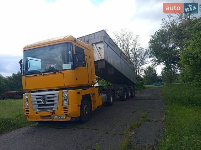Желтый Рено Магнум, объемом двигателя 11.96 л и пробегом 1 тыс. км за 12000 $, фото 1 на Automoto.ua