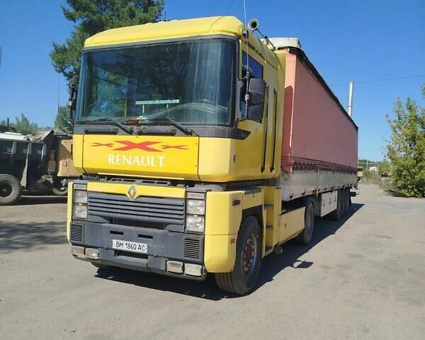 Желтый Рено Магнум, объемом двигателя 12 л и пробегом 2 тыс. км за 10000 $, фото 1 на Automoto.ua