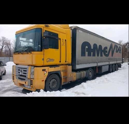 Желтый Рено Магнум, объемом двигателя 11.93 л и пробегом 1 тыс. км за 8200 $, фото 1 на Automoto.ua