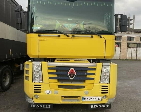 Желтый Рено Магнум, объемом двигателя 12.78 л и пробегом 1 тыс. км за 7999 $, фото 1 на Automoto.ua