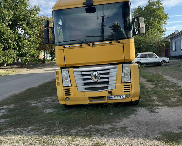 Желтый Рено Магнум, объемом двигателя 12.9 л и пробегом 1 тыс. км за 7000 $, фото 1 на Automoto.ua