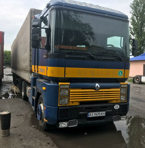 Синий Рено Магнум, объемом двигателя 1.2 л и пробегом 700 тыс. км за 6000 $, фото 1 на Automoto.ua