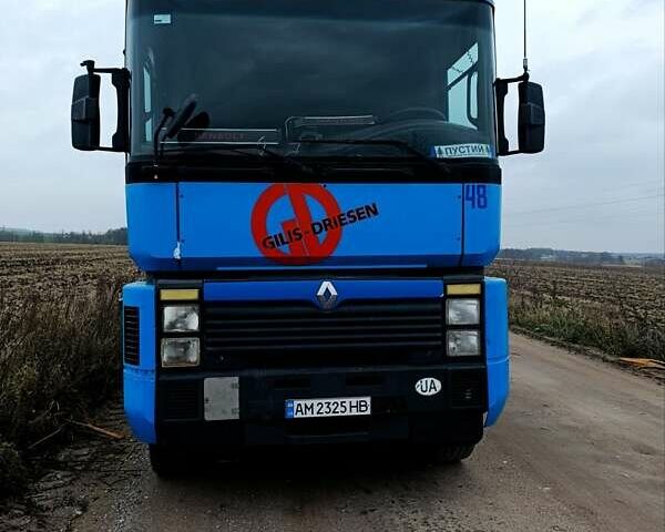 Синий Рено Магнум, объемом двигателя 12 л и пробегом 300 тыс. км за 10500 $, фото 1 на Automoto.ua