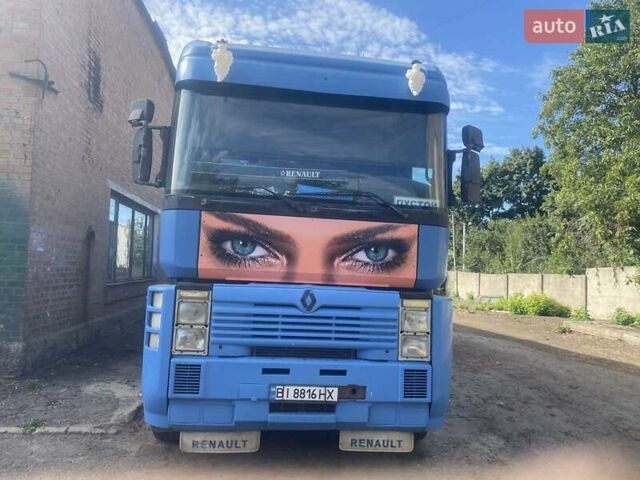 Синій Рено Магнум, об'ємом двигуна 11.9 л та пробігом 555 тис. км за 3000 $, фото 1 на Automoto.ua