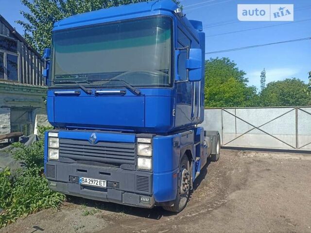 Синий Рено Магнум, объемом двигателя 12.6 л и пробегом 1000 тыс. км за 5200 $, фото 1 на Automoto.ua
