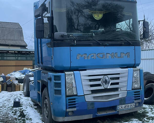 Синий Рено Магнум, объемом двигателя 12 л и пробегом 1 тыс. км за 8000 $, фото 1 на Automoto.ua