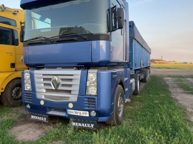 Синій Рено Магнум, об'ємом двигуна 12 л та пробігом 321 тис. км за 5700 $, фото 1 на Automoto.ua