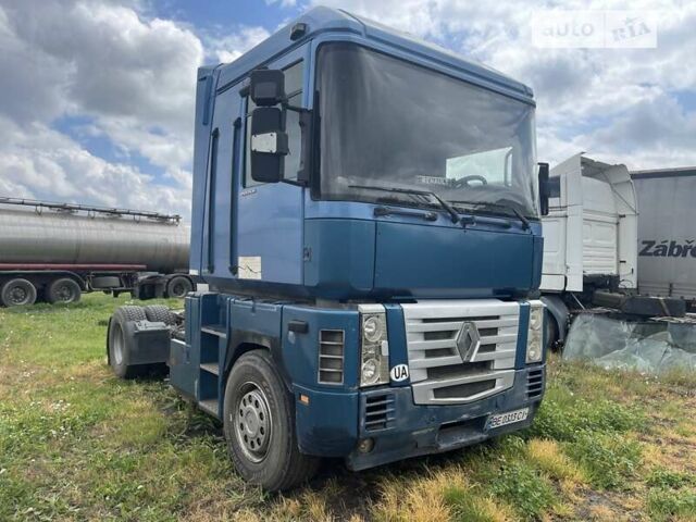 Синій Рено Магнум, об'ємом двигуна 12 л та пробігом 100 тис. км за 5000 $, фото 1 на Automoto.ua