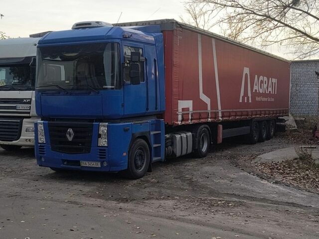 Синий Рено Магнум, объемом двигателя 12.8 л и пробегом 1 тыс. км за 7000 $, фото 1 на Automoto.ua