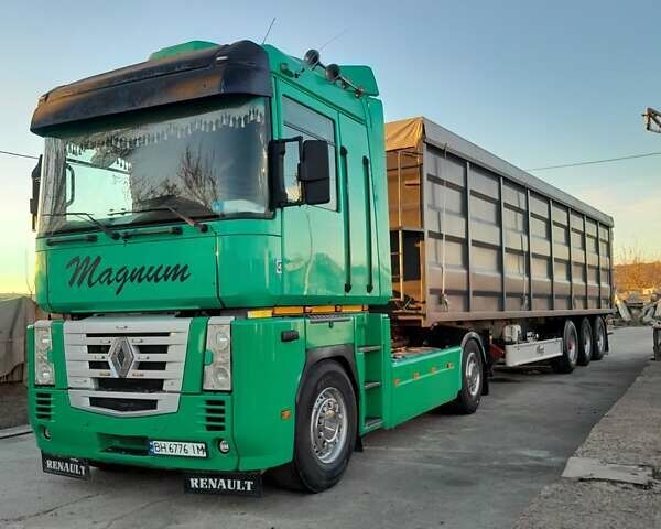 Зелений Рено Магнум, об'ємом двигуна 12.13 л та пробігом 1000 тис. км за 7500 $, фото 1 на Automoto.ua