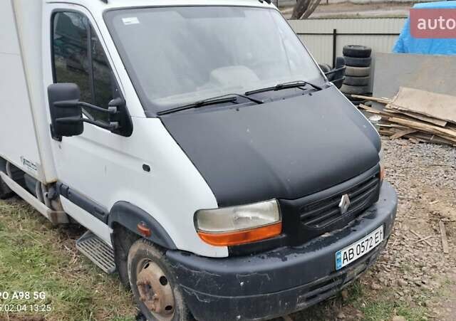 Белый Рено Mascott, объемом двигателя 2.8 л и пробегом 3 тыс. км за 9000 $, фото 1 на Automoto.ua