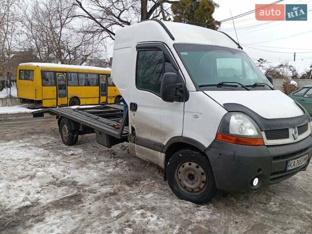 Белый Рено Мастер, объемом двигателя 2.46 л и пробегом 200 тыс. км за 9500 $, фото 1 на Automoto.ua