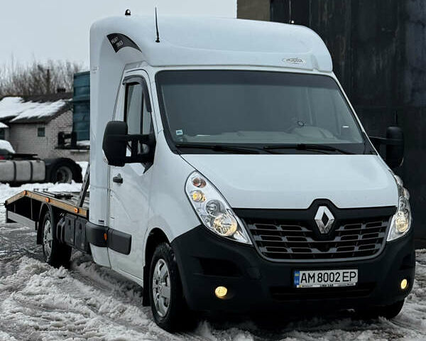 Білий Рено Мастєр, об'ємом двигуна 2.3 л та пробігом 850 тис. км за 18300 $, фото 1 на Automoto.ua