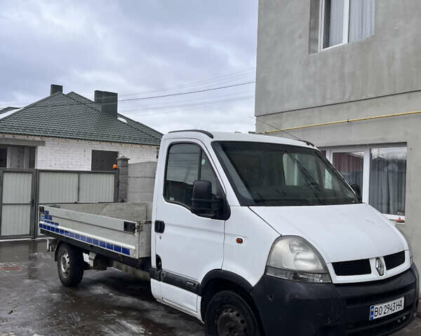 Білий Рено Мастєр, об'ємом двигуна 2.8 л та пробігом 240 тис. км за 8400 $, фото 1 на Automoto.ua